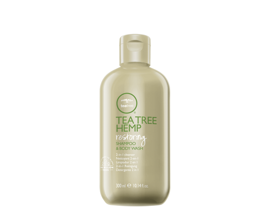 Tea Tree Hemp Restoring Shampoo & Body Wash  300 ml