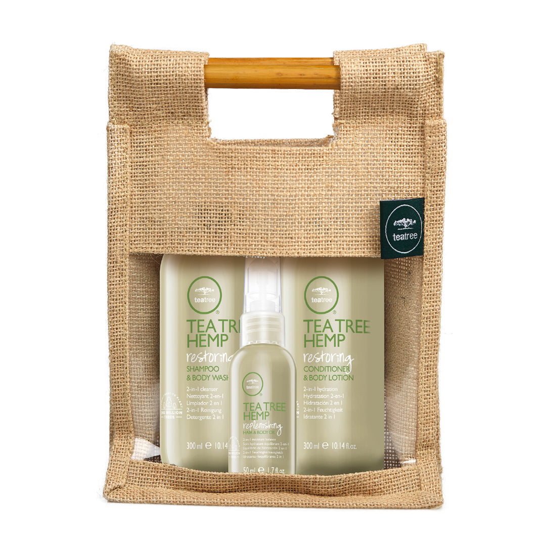 TEA TREE HEMP TRIO SET  – 650 ml