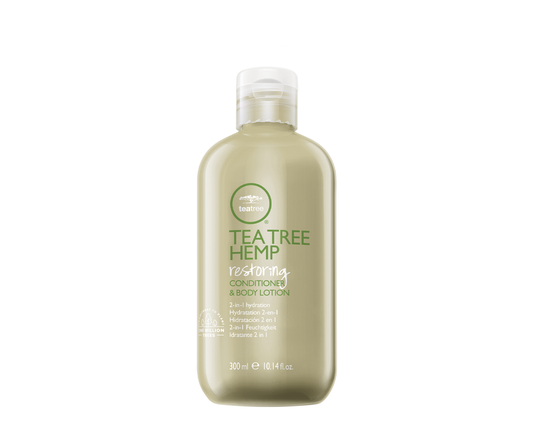 Tea Tree Hemp Restoring Conditioner &amp; Body Lotion 300 ml